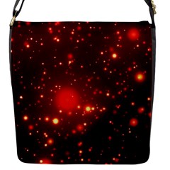 Firework-star-light-design Flap Closure Messenger Bag (s) by Jancukart