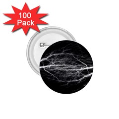 Flash-electricity-energy-current 1 75  Buttons (100 Pack) 