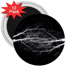 Flash-electricity-energy-current 3  Magnets (10 Pack) 