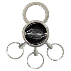 Flash-electricity-energy-current 3-ring Key Chain by Jancukart