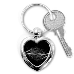 Flash-electricity-energy-current Key Chain (heart)