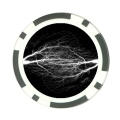 Flash-electricity-energy-current Poker Chip Card Guard