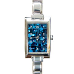 Smartphone-system-web-news Rectangle Italian Charm Watch