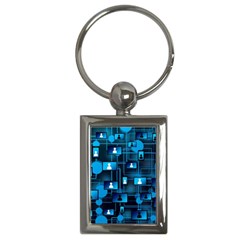 Smartphone-system-web-news Key Chain (rectangle) by Jancukart