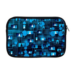 Smartphone-system-web-news Apple Macbook Pro 17  Zipper Case by Jancukart