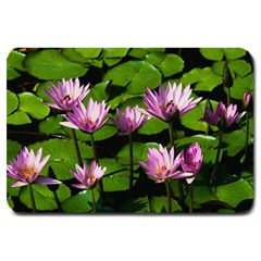 Water Lilies Large Doormat