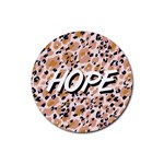 Terrazzo flooring art 2 Drink Coaster (Round) Front