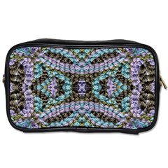 Pastels Repeats Toiletries Bag (one Side) by kaleidomarblingart