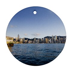 Hk Harbour Ornament (round) by swimsuitscccc