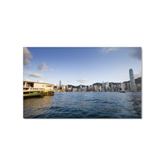 Hk Harbour Sticker Rectangular (10 Pack)