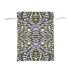 Acid Green Repeats I Lightweight Drawstring Pouch (m) by kaleidomarblingart