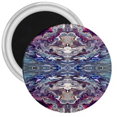 Abstract Pouring 3  Magnets by kaleidomarblingart