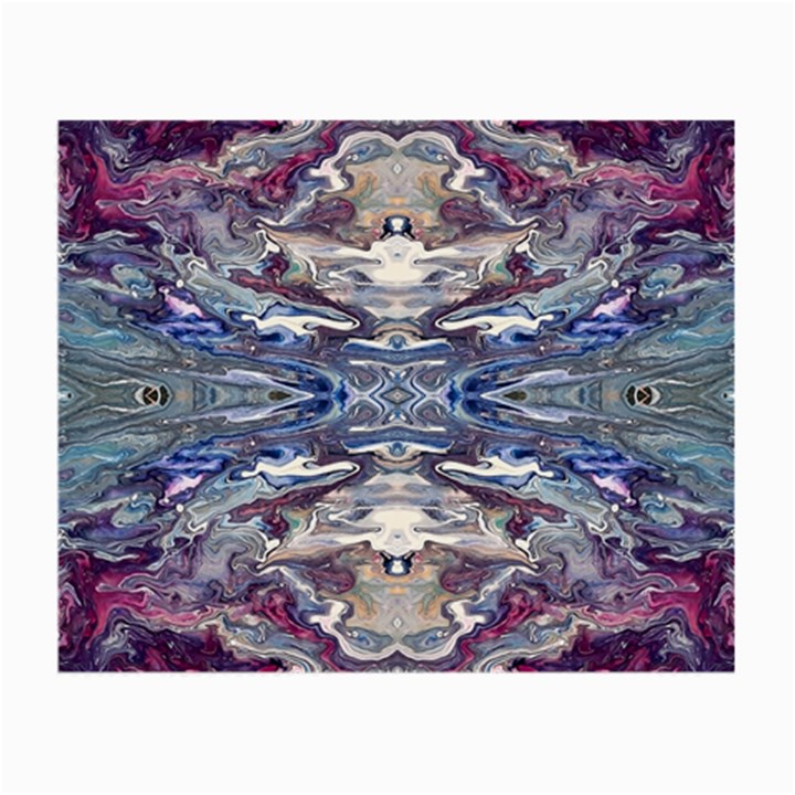 Abstract pouring Small Glasses Cloth