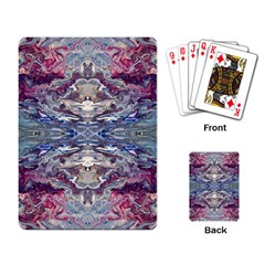 Abstract Pouring Playing Cards Single Design (rectangle) by kaleidomarblingart