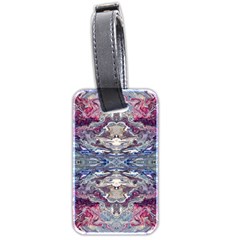 Abstract Pouring Luggage Tag (two Sides) by kaleidomarblingart