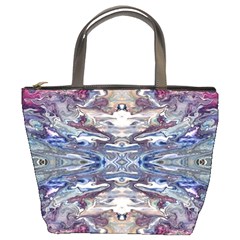 Abstract Pouring Bucket Bag by kaleidomarblingart