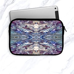 Abstract Pouring Apple Ipad Mini Zipper Cases by kaleidomarblingart