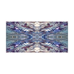 Abstract Pouring Yoga Headband by kaleidomarblingart