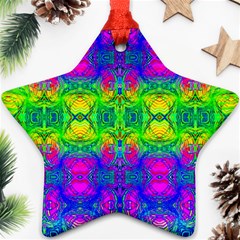 Color Me Happy Ornament (star) by Thespacecampers