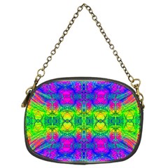 Color Me Happy Chain Purse (one Side) by Thespacecampers