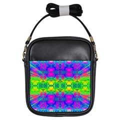 Color Me Happy Girls Sling Bag by Thespacecampers