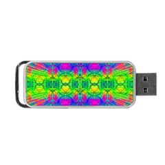 Color Me Happy Portable Usb Flash (two Sides) by Thespacecampers