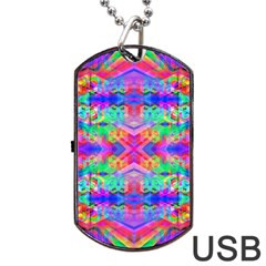 Deep Space 333 Dog Tag Usb Flash (two Sides) by Thespacecampers