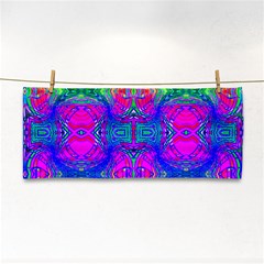 Liquid Rainbows Hand Towel by Thespacecampers