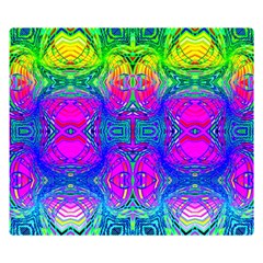 Liquid Rainbows Double Sided Flano Blanket (small)  by Thespacecampers