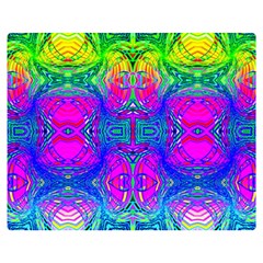 Liquid Rainbows Double Sided Flano Blanket (medium)  by Thespacecampers