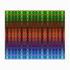 Fractaled Pixels Small Glasses Cloth (2 Sides) by Thespacecampers