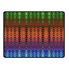 Fractaled Pixels Fleece Blanket (small) by Thespacecampers