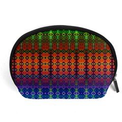 Fractaled Pixels Accessory Pouch (large) by Thespacecampers