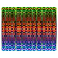 Fractaled Pixels Double Sided Flano Blanket (medium)  by Thespacecampers