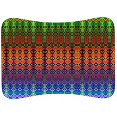 Fractaled Pixels Velour Seat Head Rest Cushion by Thespacecampers