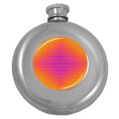 Sunrise Destiny Round Hip Flask (5 Oz) by Thespacecampers