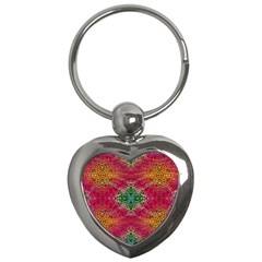 Cheetah Dreams Key Chain (Heart)