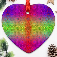 Mirrored Energy Ornament (heart) by Thespacecampers