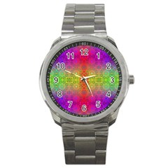 Mirrored Energy Sport Metal Watch by Thespacecampers