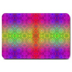 Mirrored Energy Large Doormat  by Thespacecampers