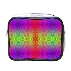 Mirrored Energy Mini Toiletries Bag (one Side) by Thespacecampers