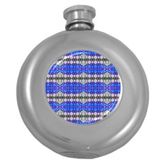 Bluedabadi Round Hip Flask (5 Oz) by Thespacecampers