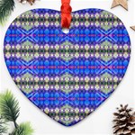 Bluedabadi Heart Ornament (Two Sides) Front