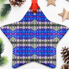 Bluedabadi Star Ornament (two Sides) by Thespacecampers