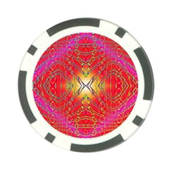 Liquid Lava Poker Chip Card Guard by Thespacecampers