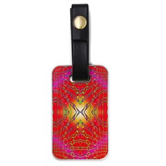 Liquid Lava Luggage Tag (one Side) by Thespacecampers