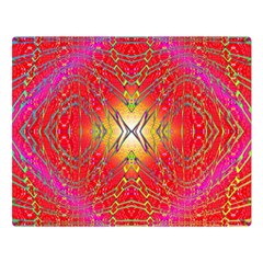 Liquid Lava Double Sided Flano Blanket (large)  by Thespacecampers