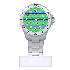 Green Machine Plastic Nurses Watch by Thespacecampers