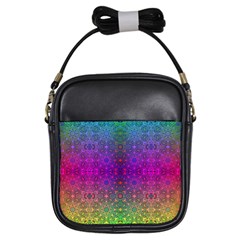 Stained Glass Vision Girls Sling Bag by Thespacecampers