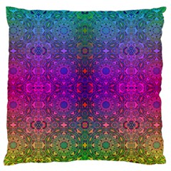 Stained Glass Vision Standard Flano Cushion Case (two Sides) by Thespacecampers